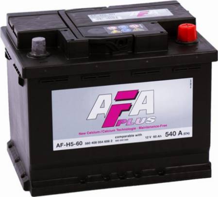 AFA 5604080546062 - Starter Battery car-mod.net