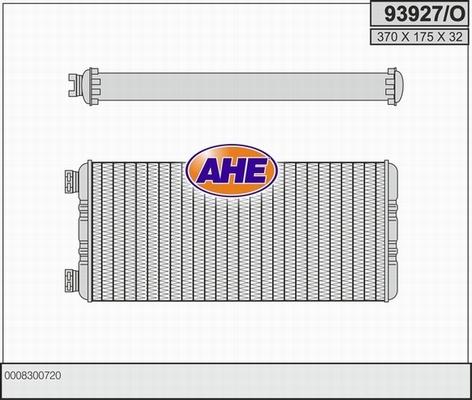 AHE 93927/O - Heat Exchanger, interior heating car-mod.net