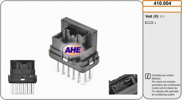 AHE 410.004 - Control Unit, electric fan (engine cooling) car-mod.net