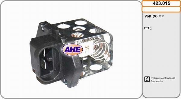 AHE 423.015 - Pre-resistor, electro motor radiator fan car-mod.net