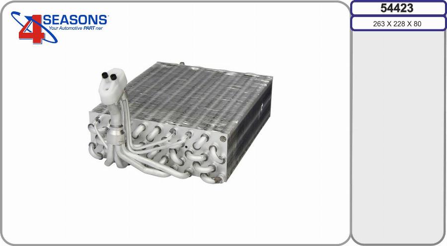 AHE 54423 - Evaporator, air conditioning car-mod.net