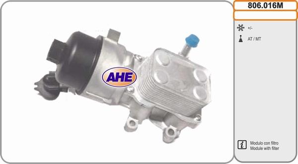 AHE 806.016M - Oil Cooler, engine oil car-mod.net