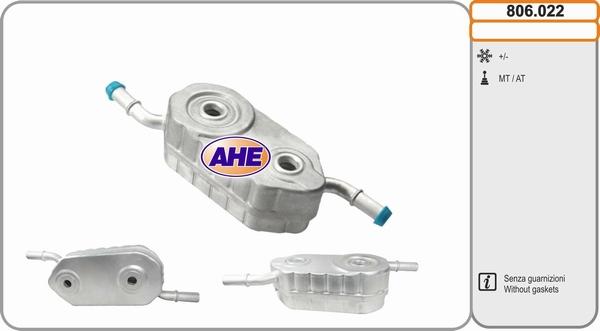 AHE 806.022 - Oil Cooler, engine oil car-mod.net