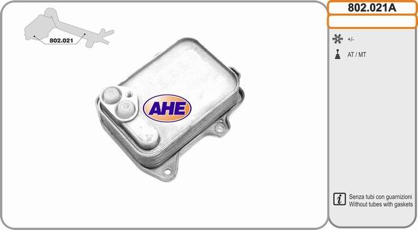 AHE 802.021A - Oil Cooler, engine oil car-mod.net