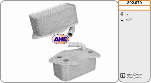 AHE 802.079 - Oil Cooler, engine oil car-mod.net