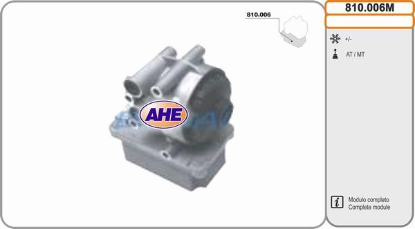 AHE 810.006M - Oil Cooler, engine oil car-mod.net