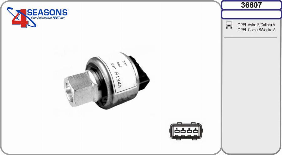 AHE 36607 - Pressure Switch, air conditioning car-mod.net