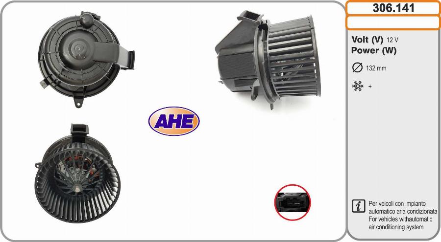 AHE 306.141 - Interior Blower car-mod.net