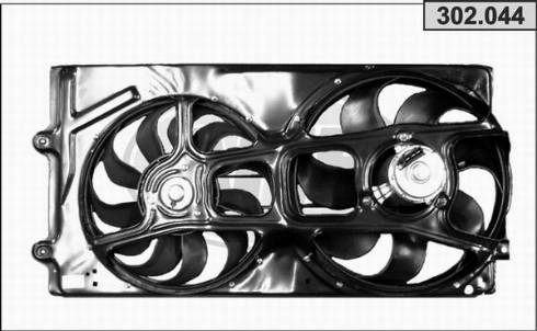 AHE 302.044 - Fan, radiator car-mod.net