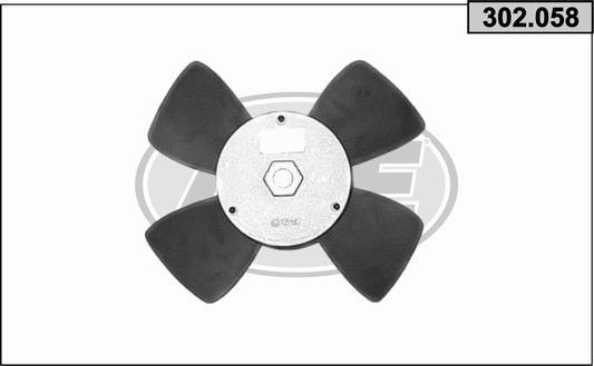 AHE 302.058 - Fan, radiator car-mod.net