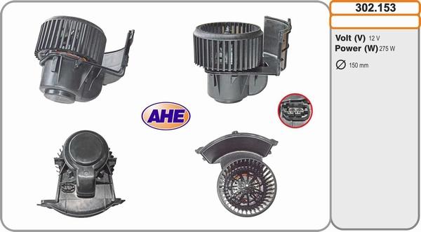 AHE 302.153 - Interior Blower car-mod.net