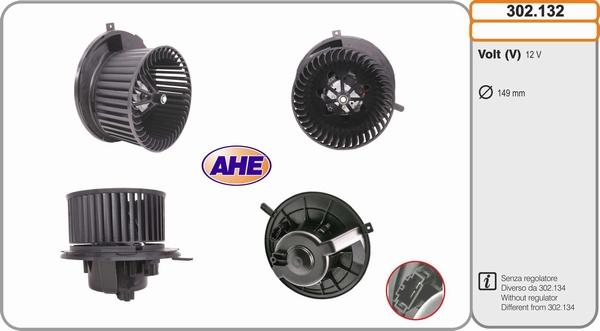 AHE 302.132 - Interior Blower car-mod.net
