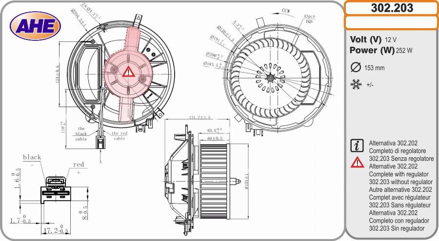 AHE 302.203 - Interior Blower car-mod.net