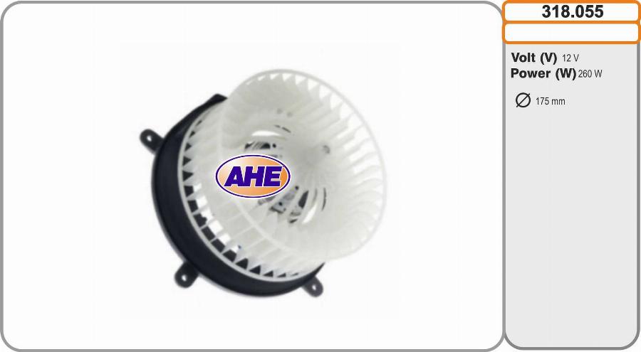 AHE 318.055 - Interior Blower car-mod.net