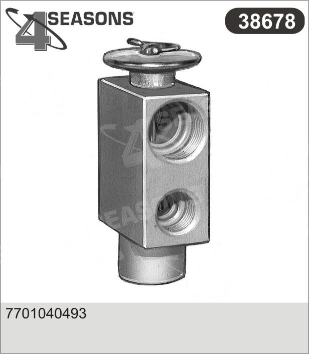 AHE 38678 - Expansion Valve, air conditioning car-mod.net