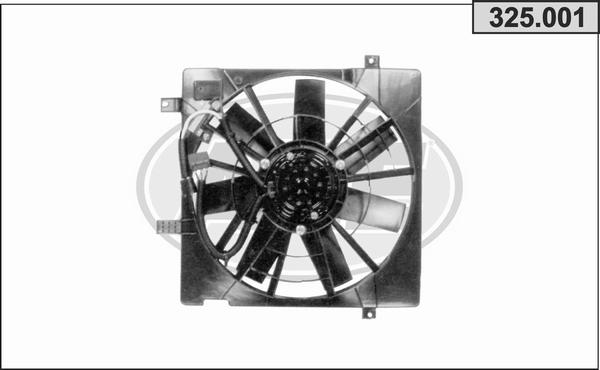AHE 325.001 - Fan, radiator car-mod.net
