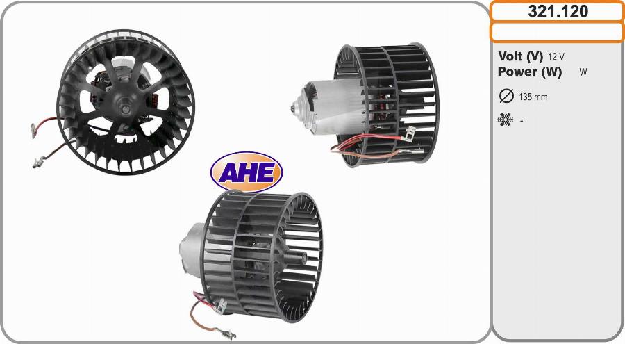 AHE 321.120 - Interior Blower car-mod.net