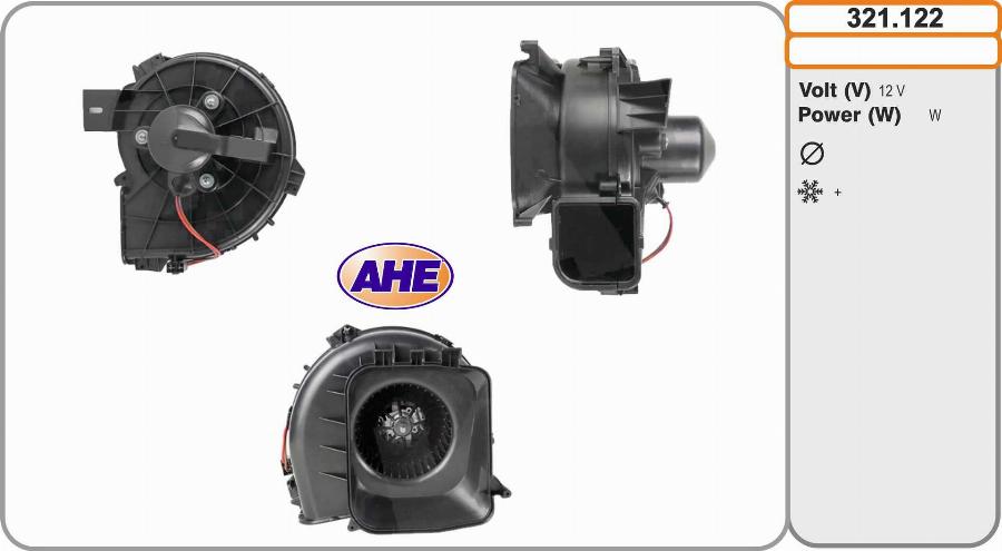 AHE 321.122 - Interior Blower car-mod.net