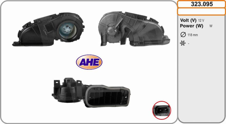 AHE 323.095 - Interior Blower car-mod.net