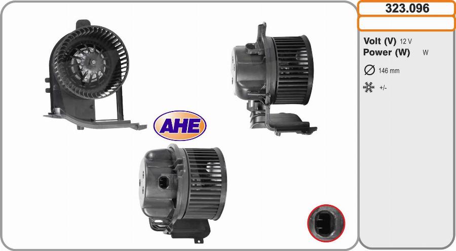 AHE 323.096 - Interior Blower car-mod.net