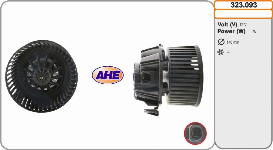 AHE 323.093 - Interior Blower car-mod.net
