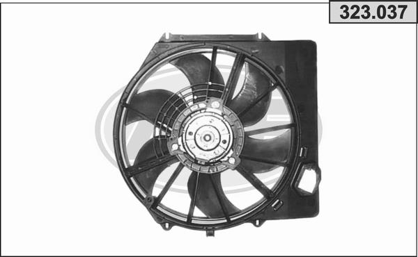AHE 323.037 - Fan, radiator car-mod.net