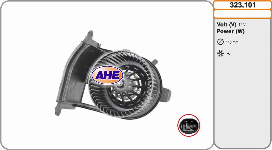 AHE 323.101 - Interior Blower car-mod.net