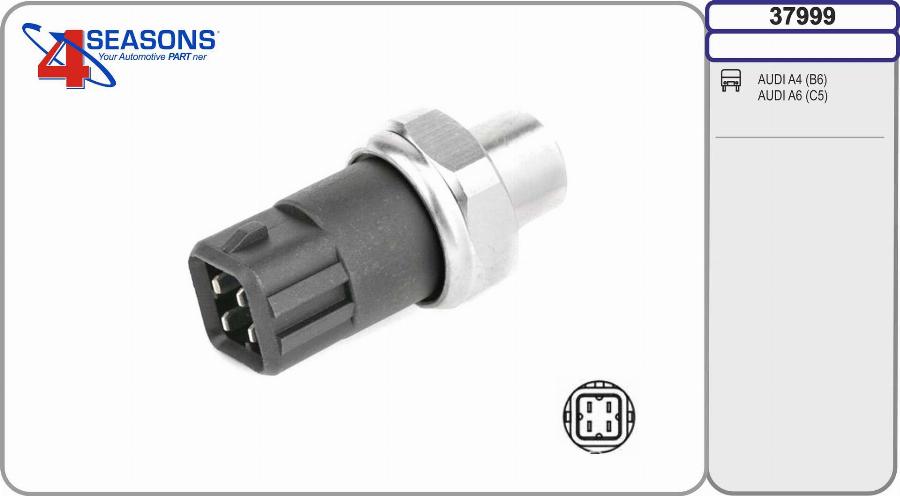 AHE 37999 - Pressure Switch, air conditioning car-mod.net