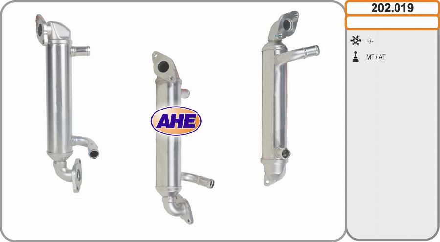 AHE 202.019 - Cooler, exhaust gas recirculation car-mod.net