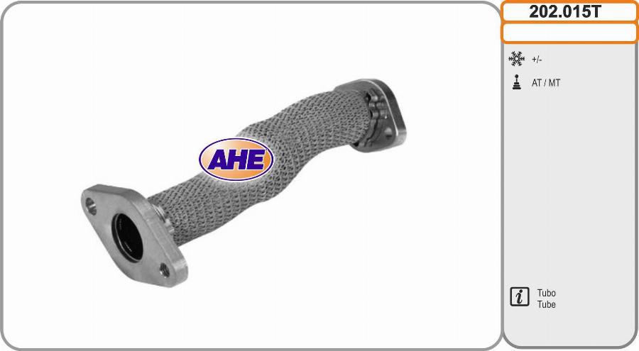 AHE 202.015T - Cooler, exhaust gas recirculation car-mod.net
