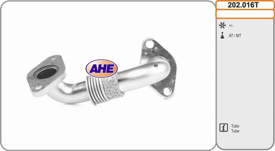 AHE 202.016T - Cooler, exhaust gas recirculation car-mod.net