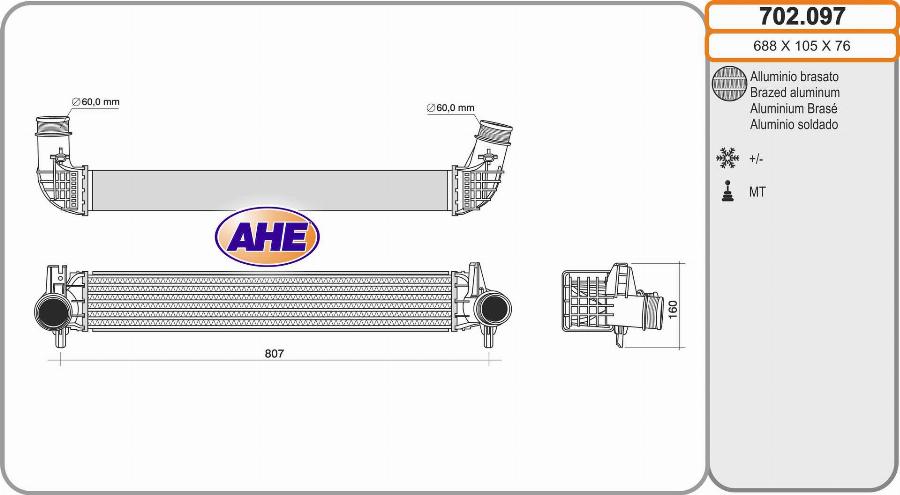 CARRO 127106250 - Intercooler, charger car-mod.net