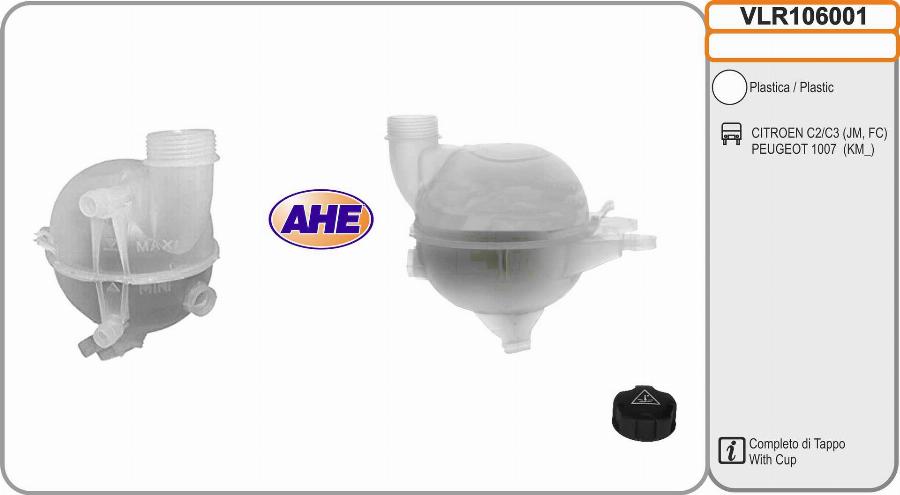 AHE VLR106001 - Expansion Tank, coolant car-mod.net