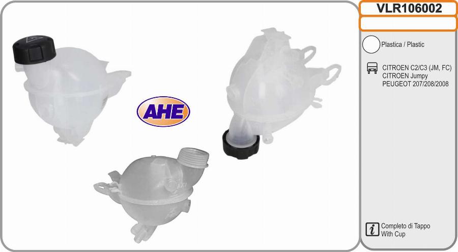 AHE VLR106002 - Expansion Tank, coolant car-mod.net