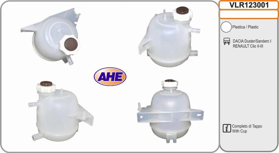 AHE VLR123001 - Expansion Tank, coolant car-mod.net