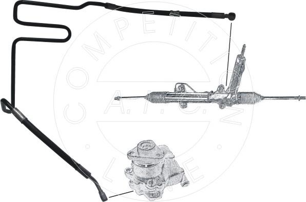 AIC 54994 - Hydraulic Hose, steering system car-mod.net