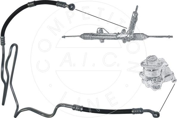 AIC 54949 - Hydraulic Hose, steering system car-mod.net
