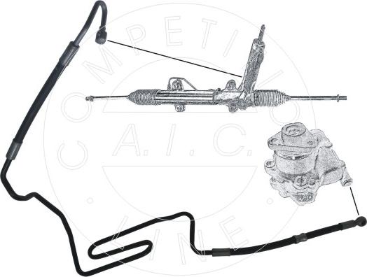 AIC 54953 - Hydraulic Hose, steering system car-mod.net