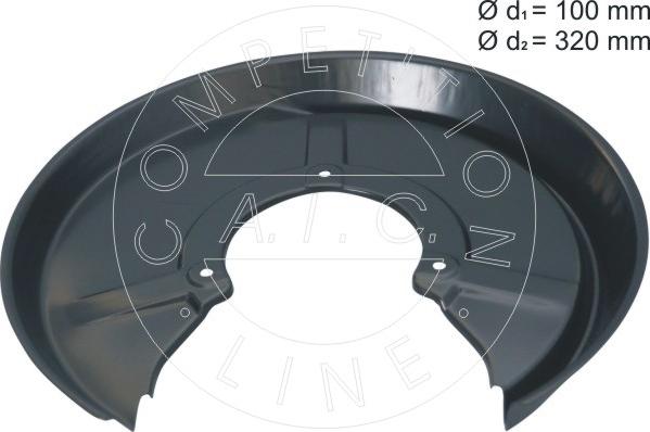 AIC 56582 - Splash Panel, guard, brake disc car-mod.net
