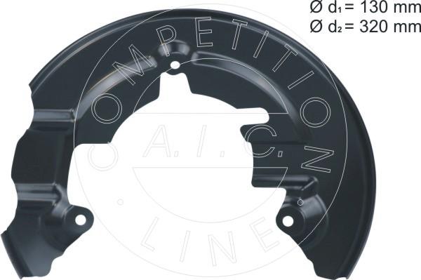AIC 58104 - Splash Panel, guard, brake disc car-mod.net
