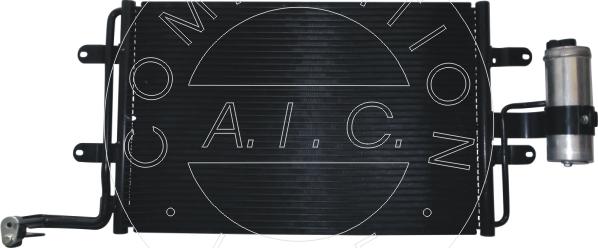 AIC 52392 - Condenser, air conditioning car-mod.net