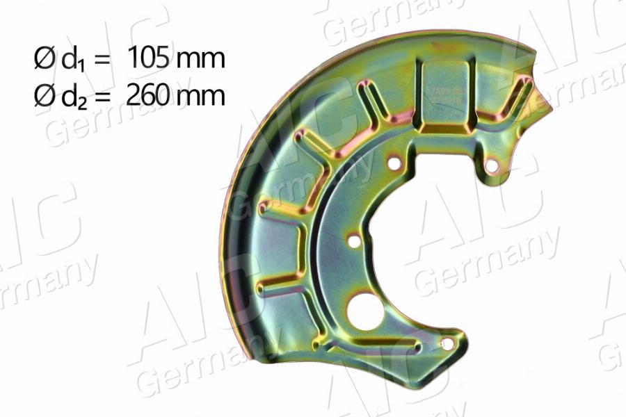 AIC 57599 - Splash Panel, guard, brake disc car-mod.net