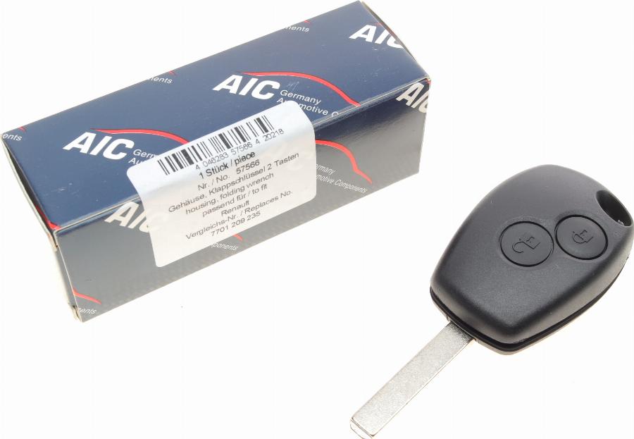 AIC 57566 - Hand-held Transmitter Housing, central locking car-mod.net
