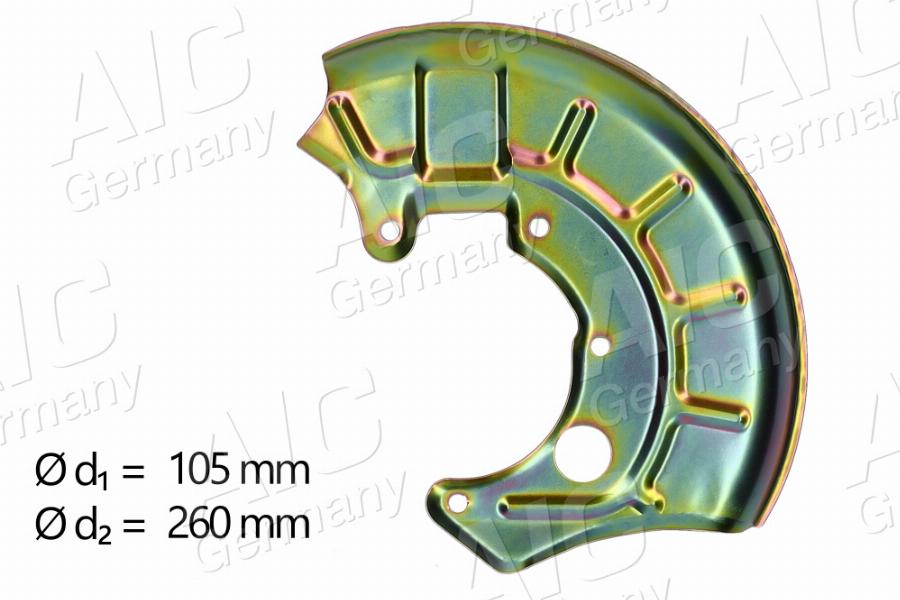 AIC 57600 - Splash Panel, guard, brake disc car-mod.net