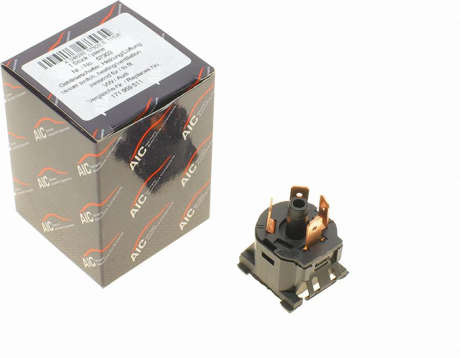 AIC 57303 - Blower Switch, heating / ventilation car-mod.net