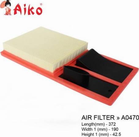 AIKO A0470 - Engine Air Filter car-mod.net