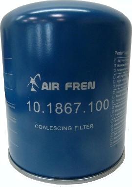 AIR FREN 10.1867.100 - Air Dryer Cartridge, compressed-air system car-mod.net
