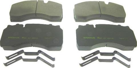 AIR FREN 21.29141 - Brake Pad Set, disc brake car-mod.net