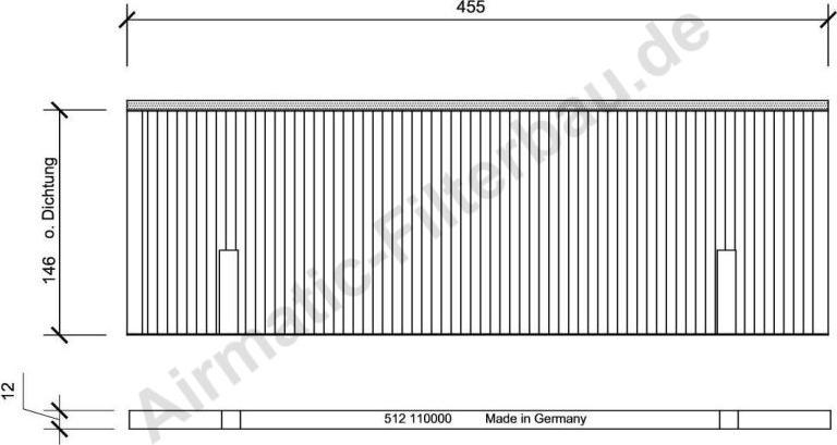Airmatic IF0512S - Filter, interior air car-mod.net