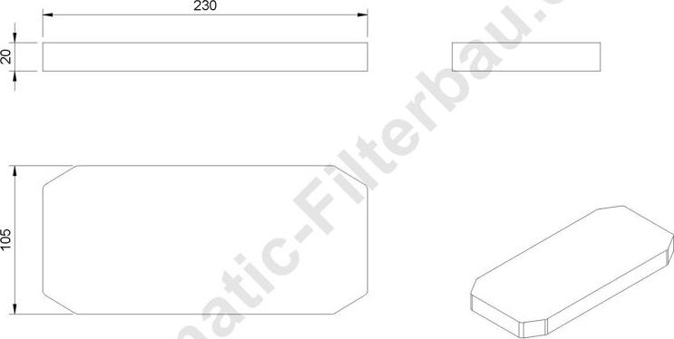 Airmatic IF0532ZM - Filter, interior air car-mod.net